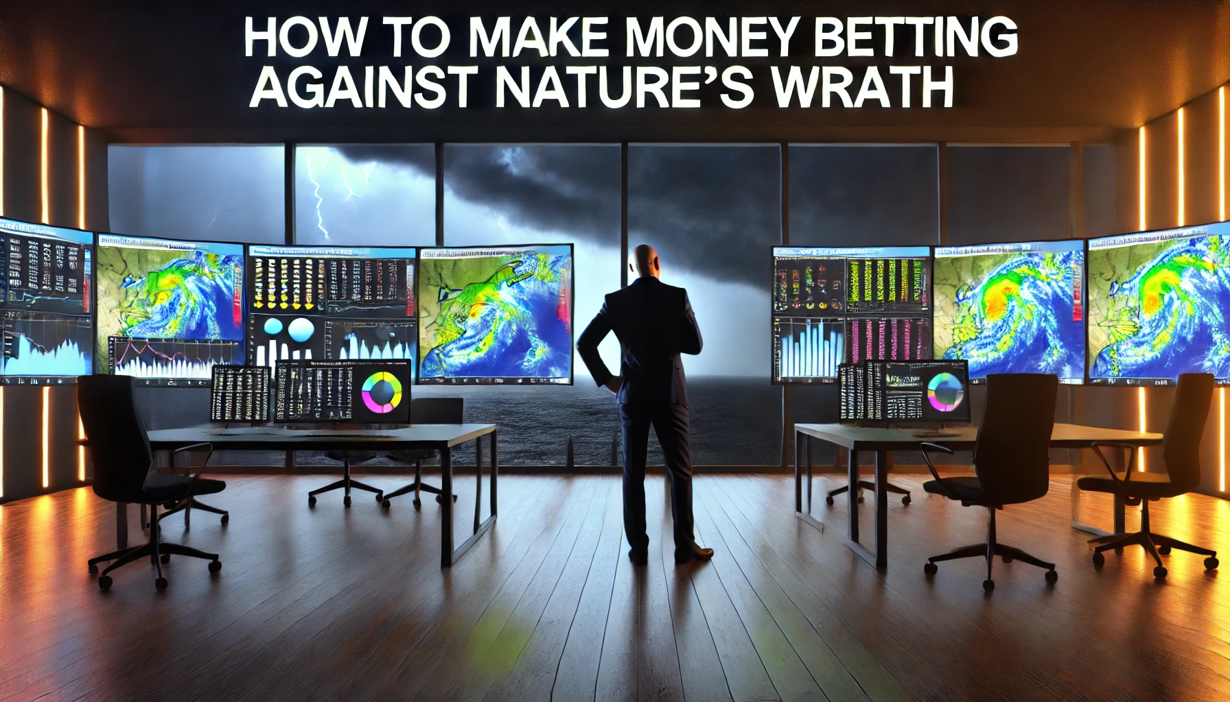 Featured image of an article on How to Make Money Betting Against Nature’s Wrath