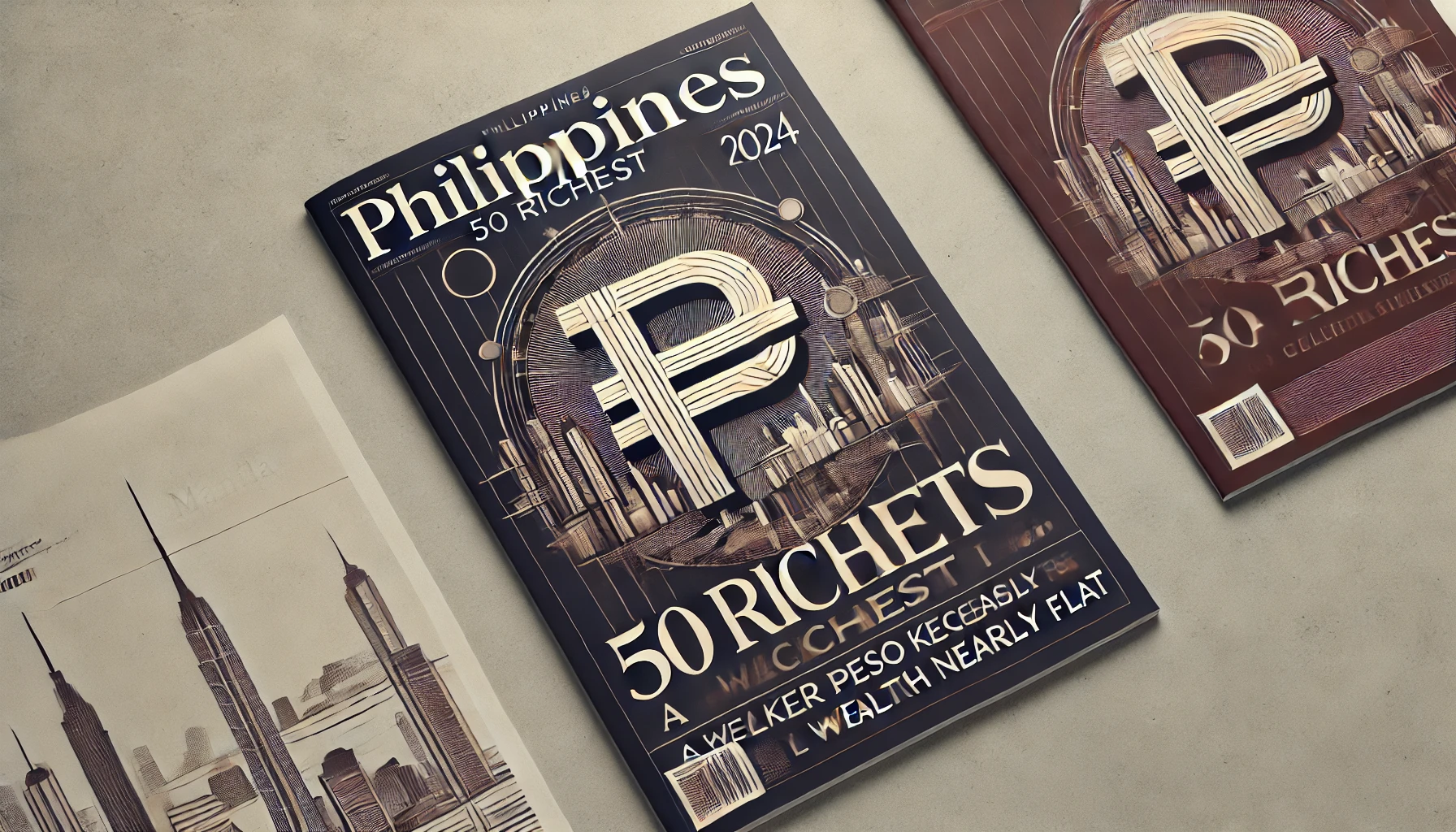 Featured image of an artilcle on Philippines’ 50 Richest 2024 A Weaker Peso Keeps Collective Wealth Nearly Flat